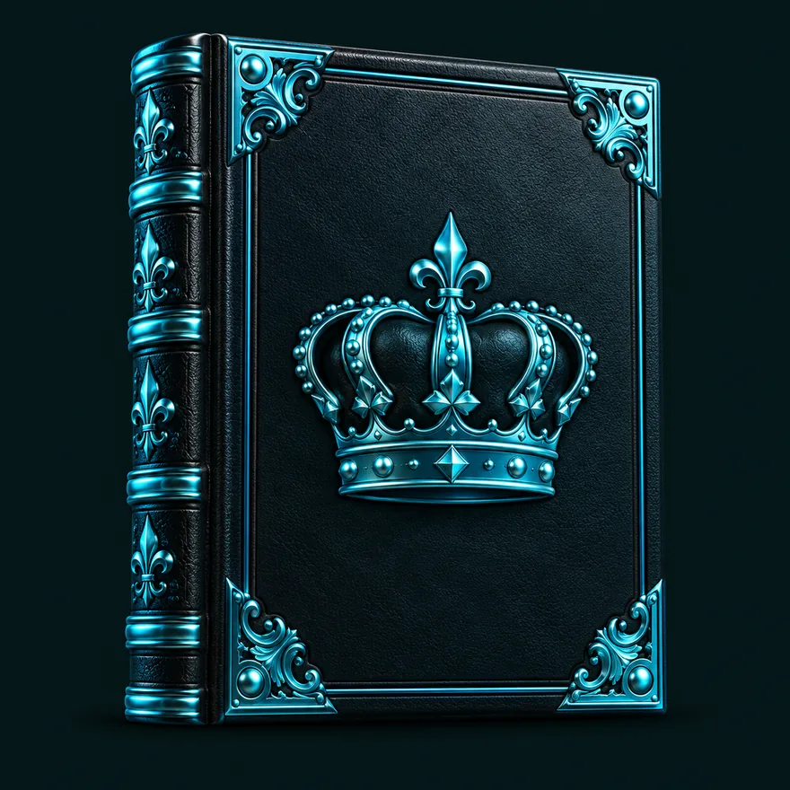 Ornate royal book — Vegas Now