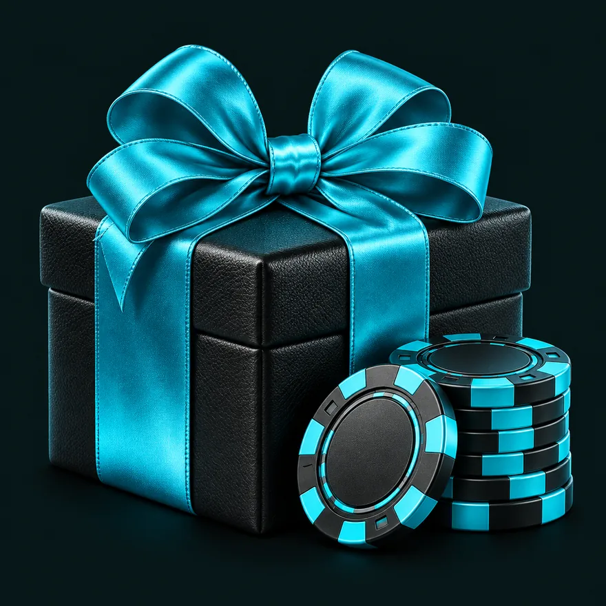Gift box and chips — Vegas Now
