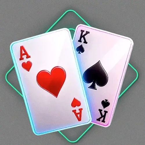 Ace and king playing cards