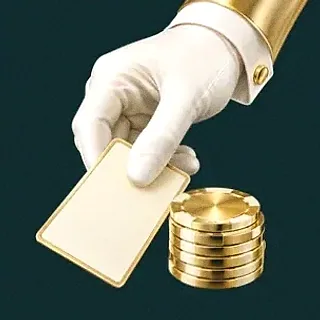 Hand dealing card — Vegas Now
