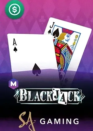 M Blackjack live game cover