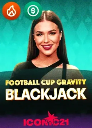 Football Cup Gravity Blackjack live game cover