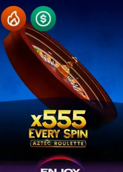 Aztec Roulette x555 live game cover