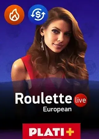 Roulette European live game cover