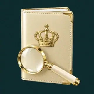 Passport magnifying glass — Vegas Now