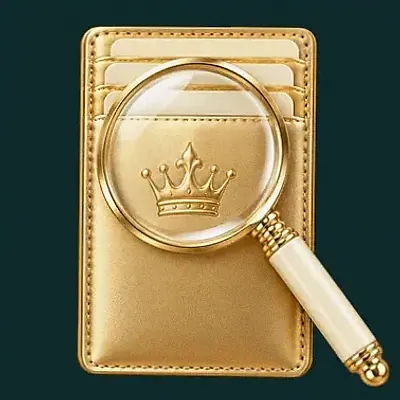 Wallet and magnifier — Vegas Now