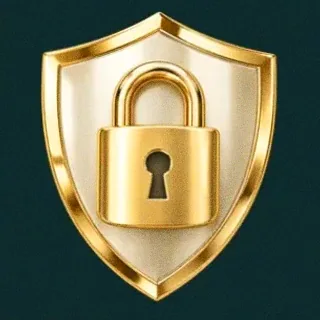 Shield with padlock — Vegas Now