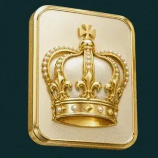 Royal crown plaque — Vegas Now