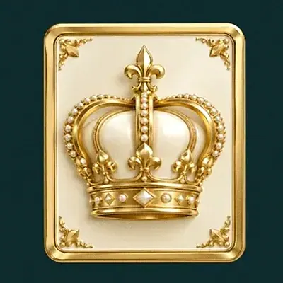 Crown emblem card — Vegas Now