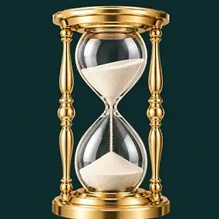 Golden hourglass — Vegas Now
