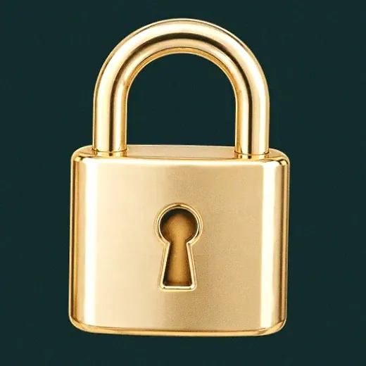 Metal padlock — Vegas Now